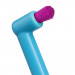 Зубная щетка Revyline SM1000 Single, монопучковая, голубая - фиолетовая