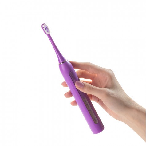 Электрическая звуковая зубная щётка Revyline RL 070 Violet